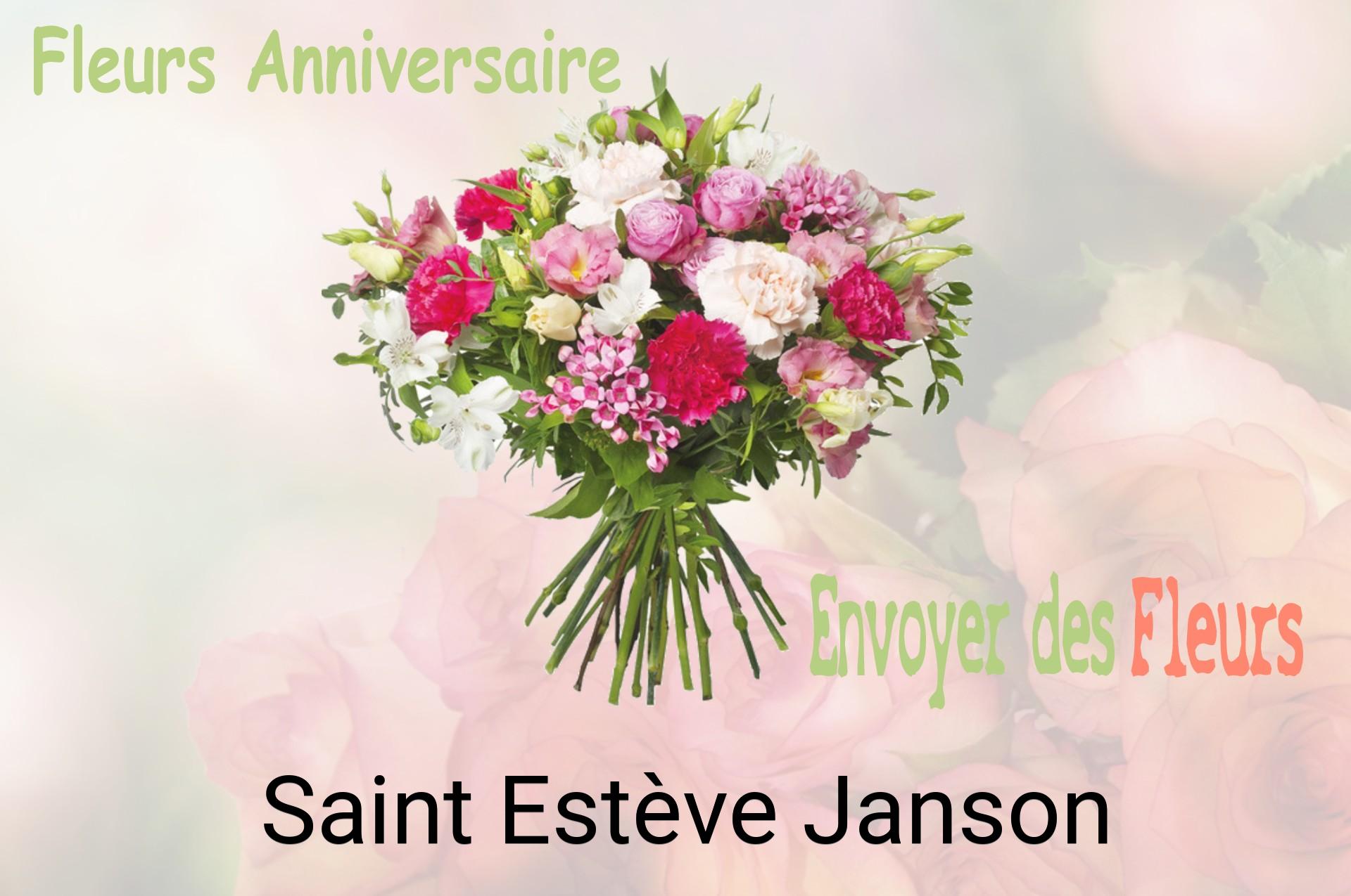 Bouquet de fleurs d’anniversaire livré à Saint-Estève-Janson